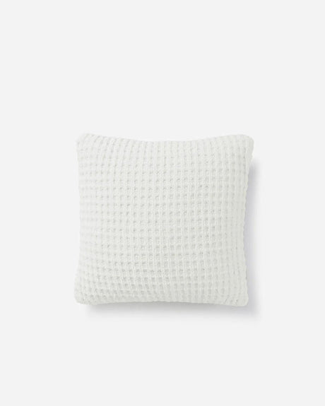Snug Waffle Throw Pillow