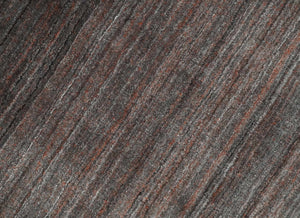 Solid Brown Scandinavian 5x7 Blended Wool Flatwoven Area Rug, Dinning, Kids Rug | HL17