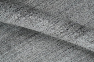 Solid Gray Shaded Scandinavian 5x7 Blended Wool Flatwoven Area Rug | HL37
