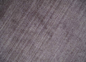 Solid Lavender Purple Scandinavian 5x7 Blended Wool Flatwoven Area Rug | HL12
