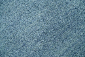 Solid Light Blue Woolen Hand Tufted 8x10 contemporary area Rug