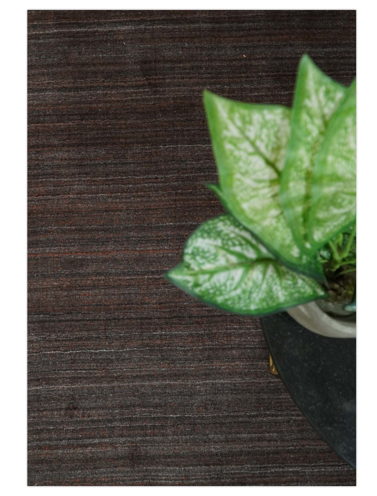 Solid Tan Scandinavian 5x7 Blended Wool Flatwoven Area Rug, Dinning, Kids Rug | HL19