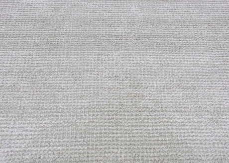 Solid Taupe Silver Rug | Made with wool and viscose blend | TRD171