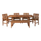 Somerset Extendable Outdoor Patio 6-Piece Dining Set