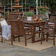 Somerset Extendable Outdoor Patio 7-Piece Dining Set