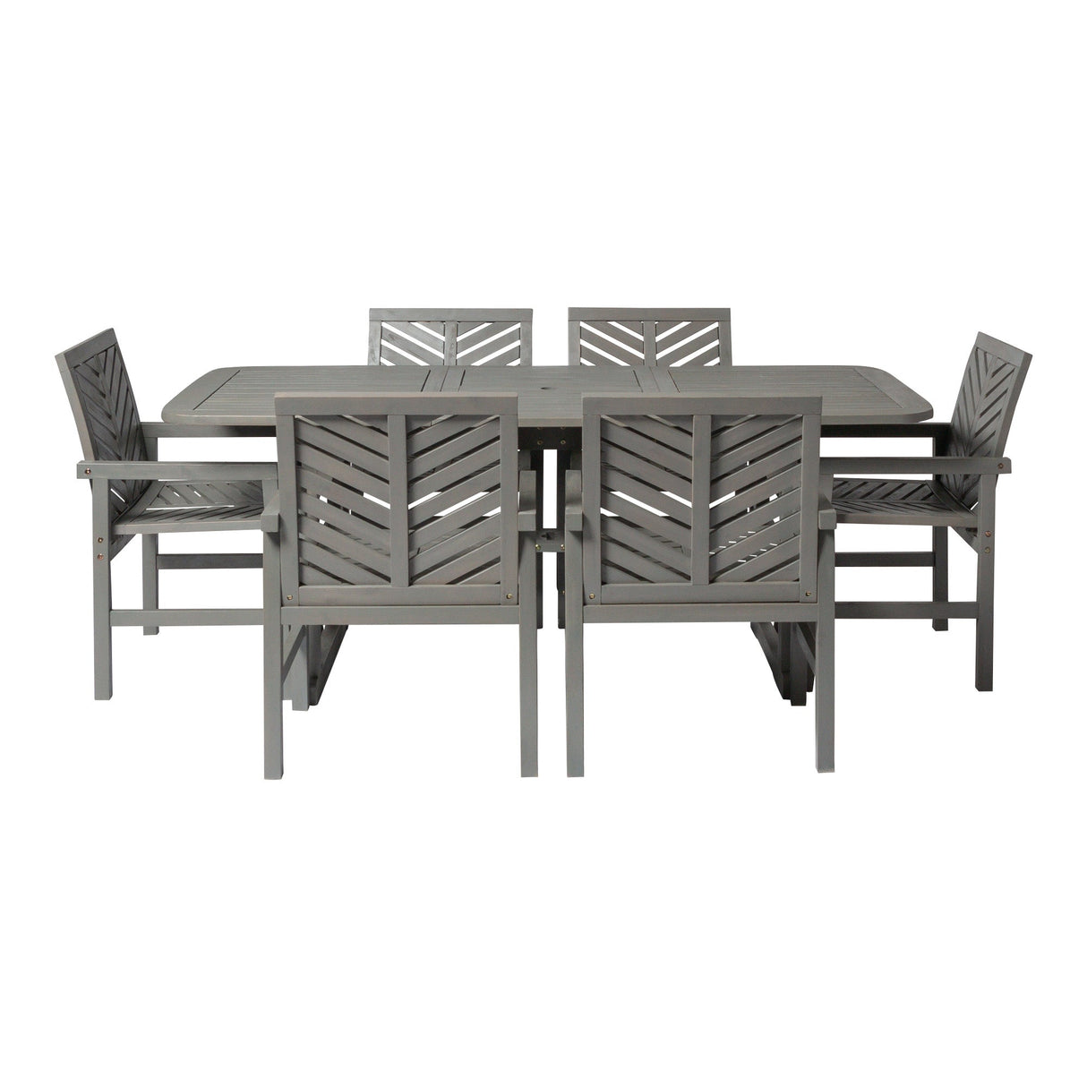 Somerset Extendable Outdoor Patio 7-Piece Dining Set