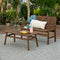 Somerset Outdoor Patio 2-Piece Chat Set