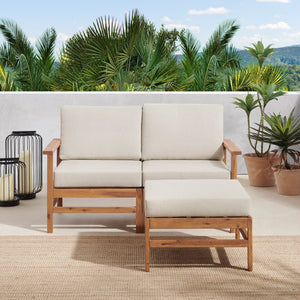 Somerset Outdoor Patio 3-Piece Sectional