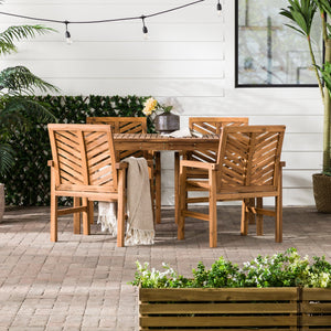 Somerset Outdoor Patio 5-Piece Dining Set