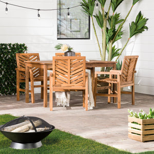 Somerset Outdoor Patio 5-Piece Dining Set