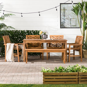 Somerset Outdoor Patio 6-Piece Dining Set