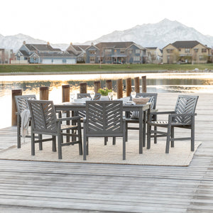 Somerset Outdoor Patio 7-Piece Dining Set