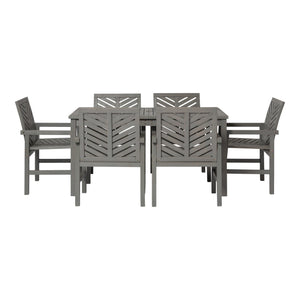 Somerset Outdoor Patio 7-Piece Dining Set