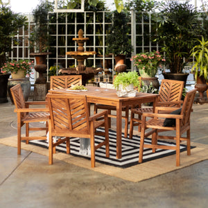 Somerset Outdoor Patio 7-Piece Dining Set