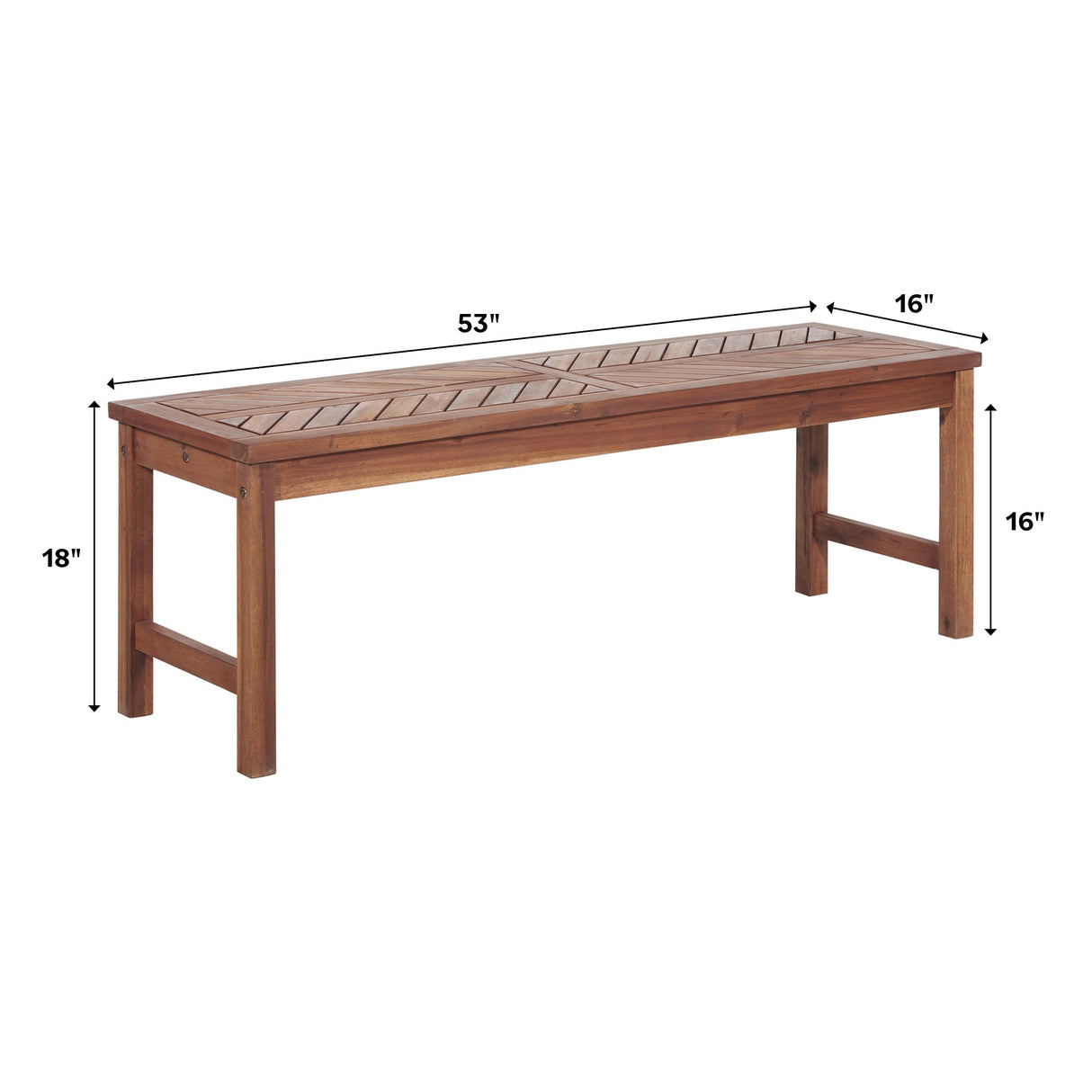 Somerset Patio Dining Bench