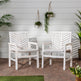 Somerset Patio Wood Chairs, Set of 2