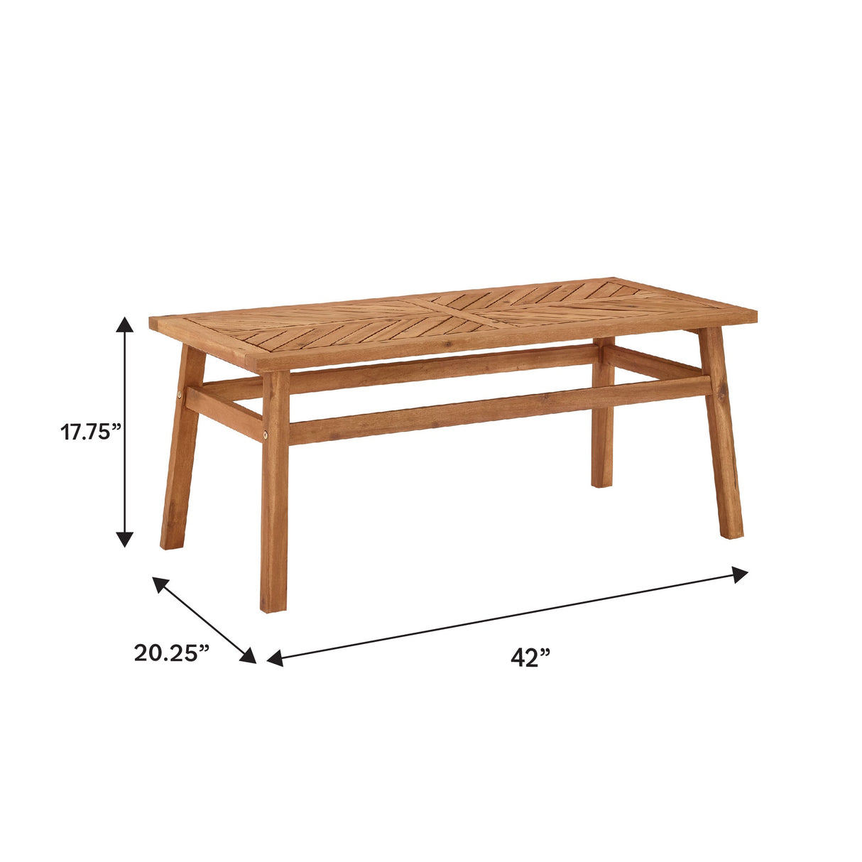 Somerset Patio Wood Coffee Table