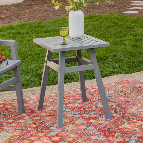 Somerset Patio Wood Side Table