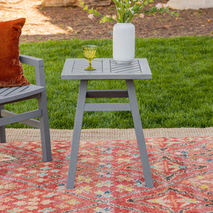 Somerset Patio Wood Side Table