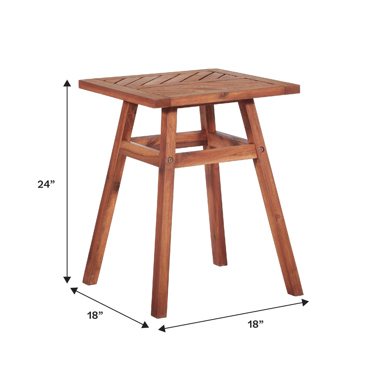 Somerset Patio Wood Side Table