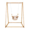 Spruce - Baby and Toddler Foldable Wooden Swing Set