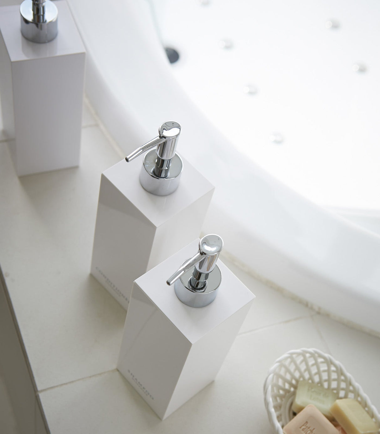 Square Shower Dispenser - Three Styles