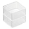 Stackable Clear Organizers [Set of 2] - Four Sizes