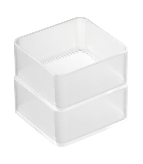 Stackable Clear Organizers [Set of 2] - Four Sizes