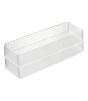 Stackable Clear Organizers [Set of 2] - Four Sizes