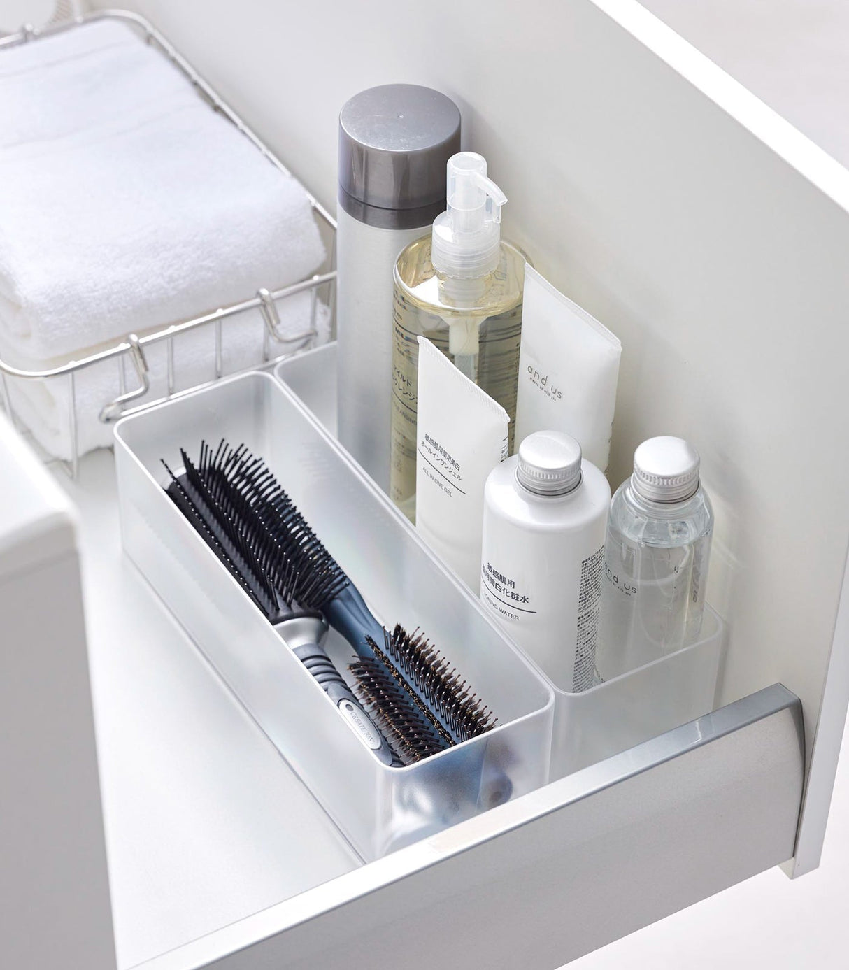 Stackable Clear Organizers [Set of 2] - Four Sizes