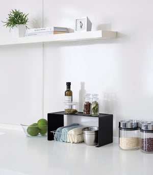 Stackable Countertop Shelf - Two Sizes - Steel