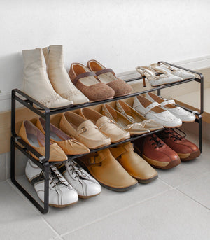 Stackable Shoe Rack (7" H) - Steel