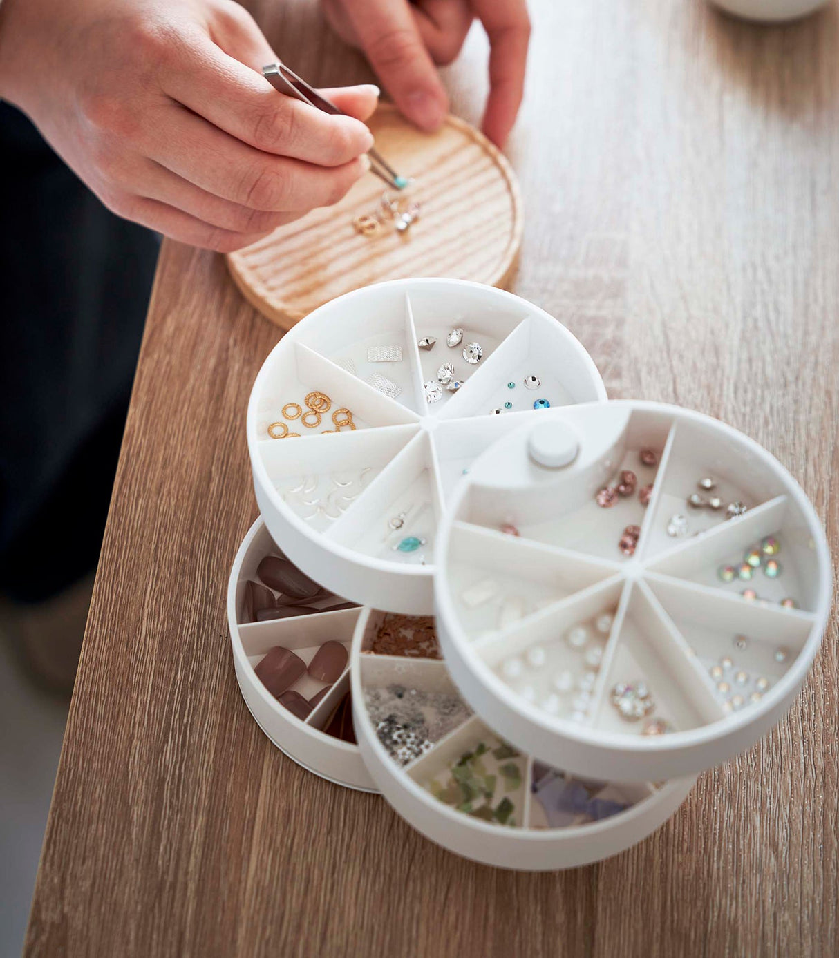 Stacked Jewelry Organizer