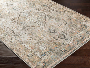 Standon Vintage Flat Pile Washable Rug
