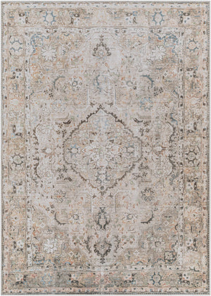 Standon Vintage Flat Pile Washable Rug