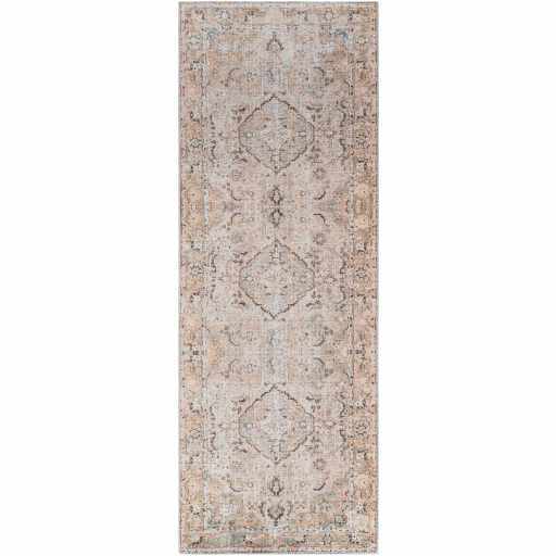 Standon Vintage Flat Pile Washable Rug