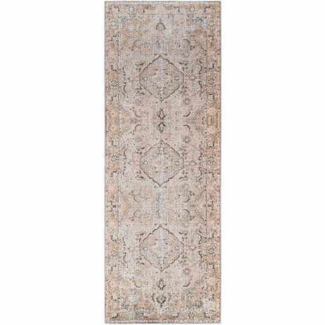 Standon Vintage Flat Pile Washable Rug