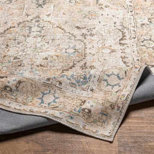 Standon Vintage Flat Pile Washable Rug