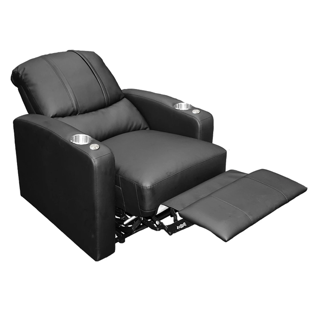 Stealth Power Plus Recliner with Milwaukee Bucks Team Commemorative Logo