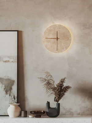 Stone Wall Clock