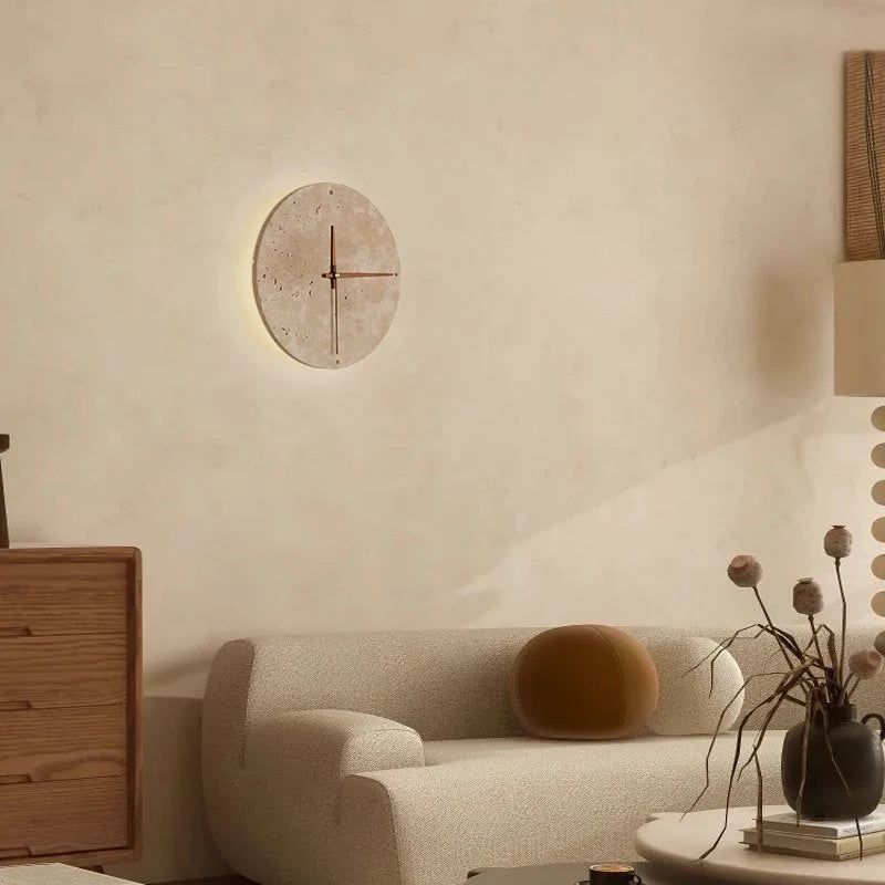 Stone Wall Clock