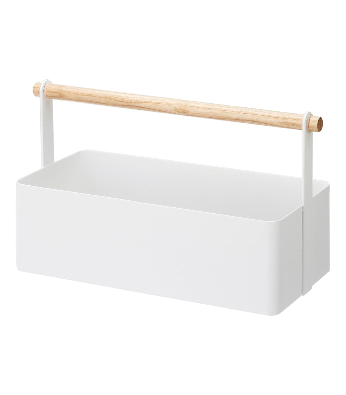 Storage Caddy - 2 Sizes - Steel + Wood