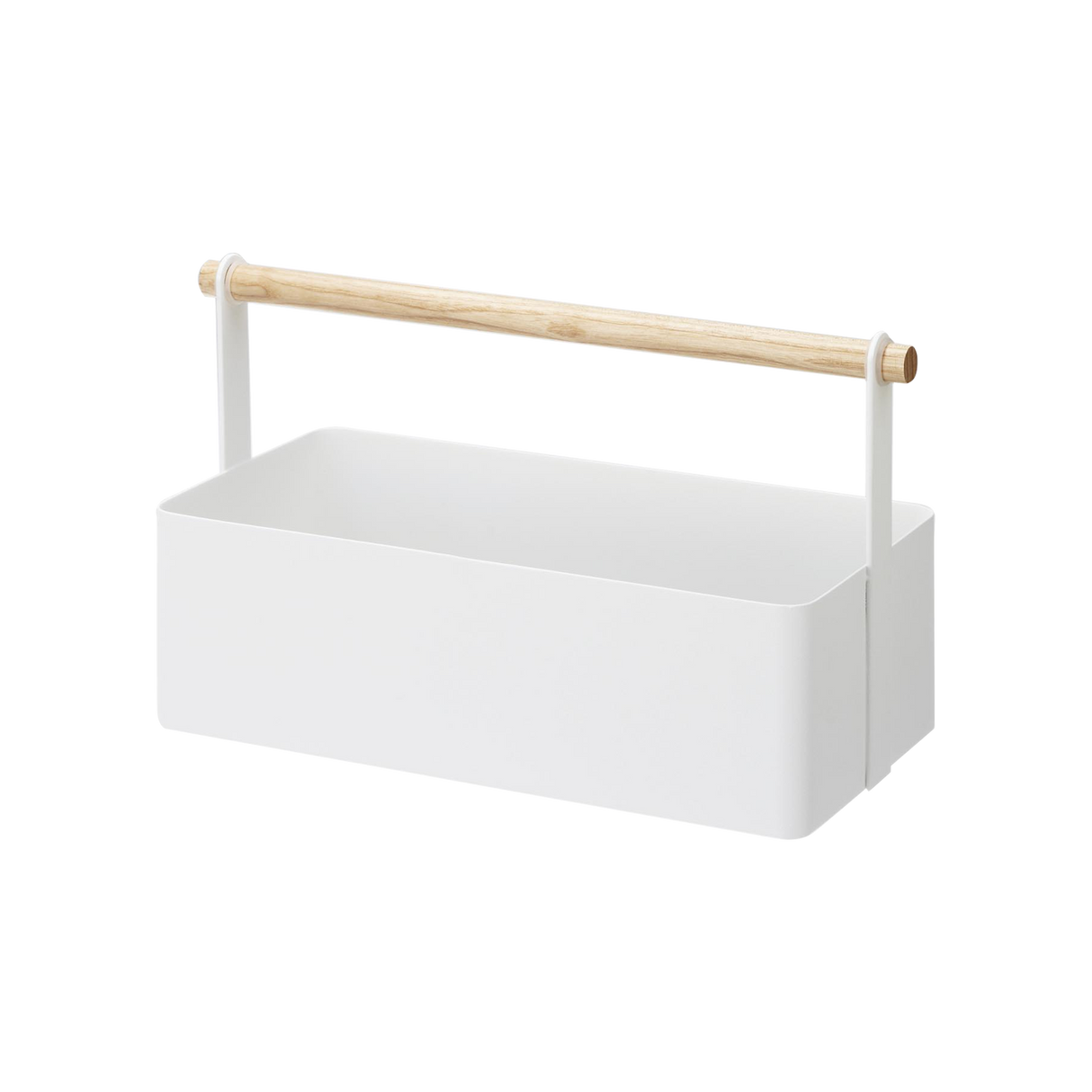 Storage Caddy - Large - Steel + Wood