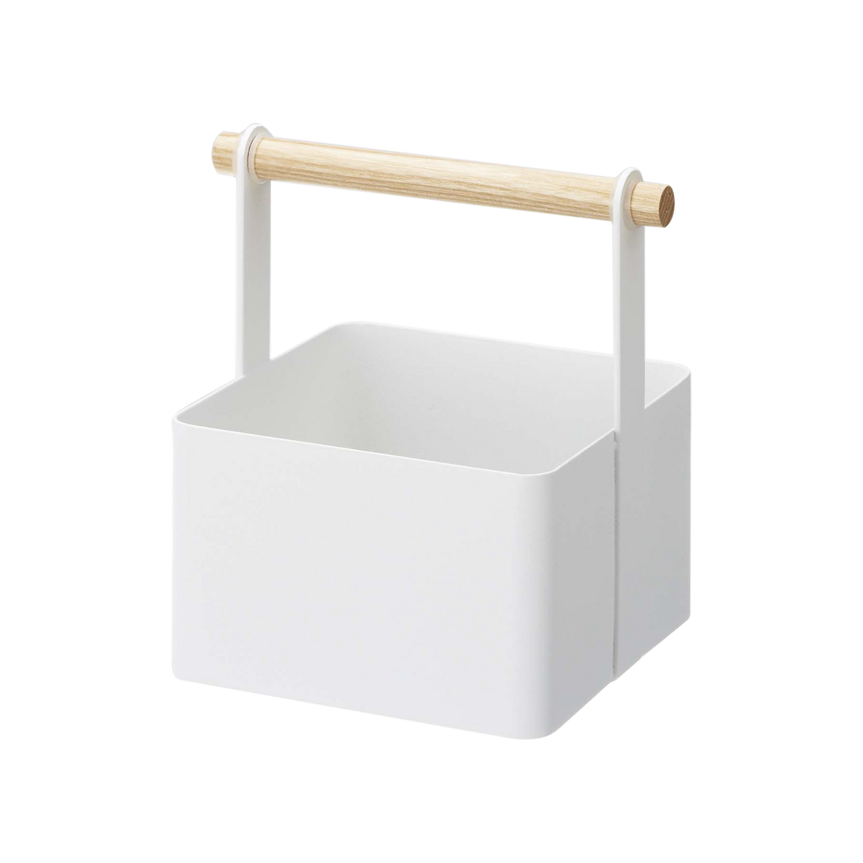 Storage Caddy - Large - Steel + Wood