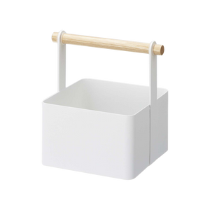 Storage Caddy - Large - Steel + Wood