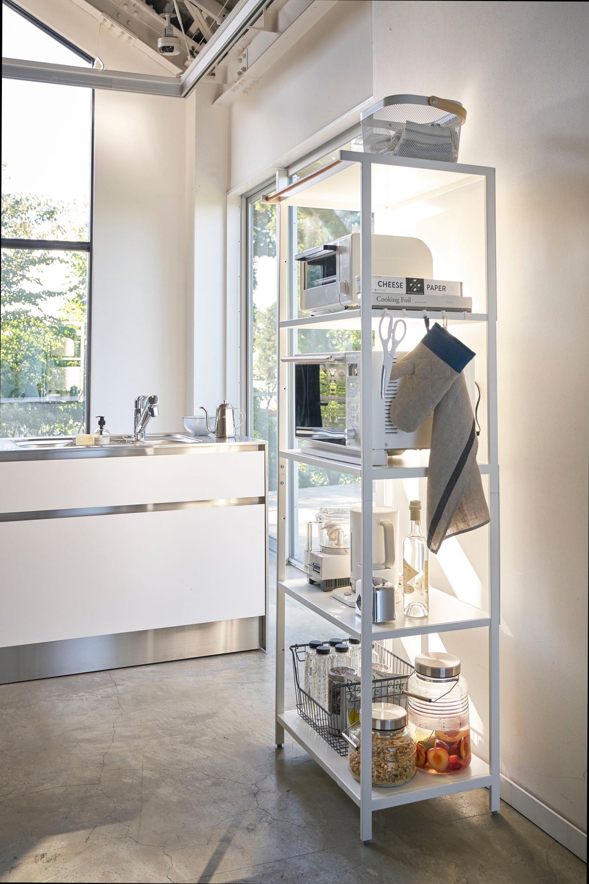 Storage Rack - 67-Inch (Fridge) (67" H) - Steel