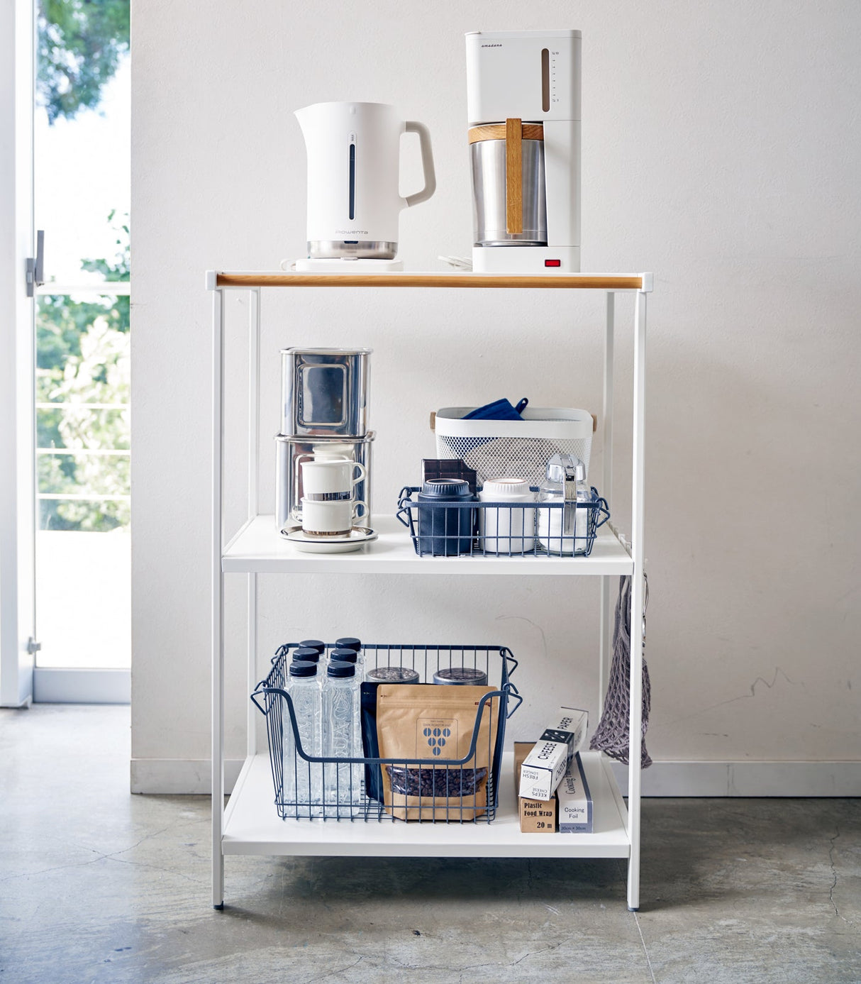 Storage Rack - 67-Inch (Fridge) (67" H) - Steel