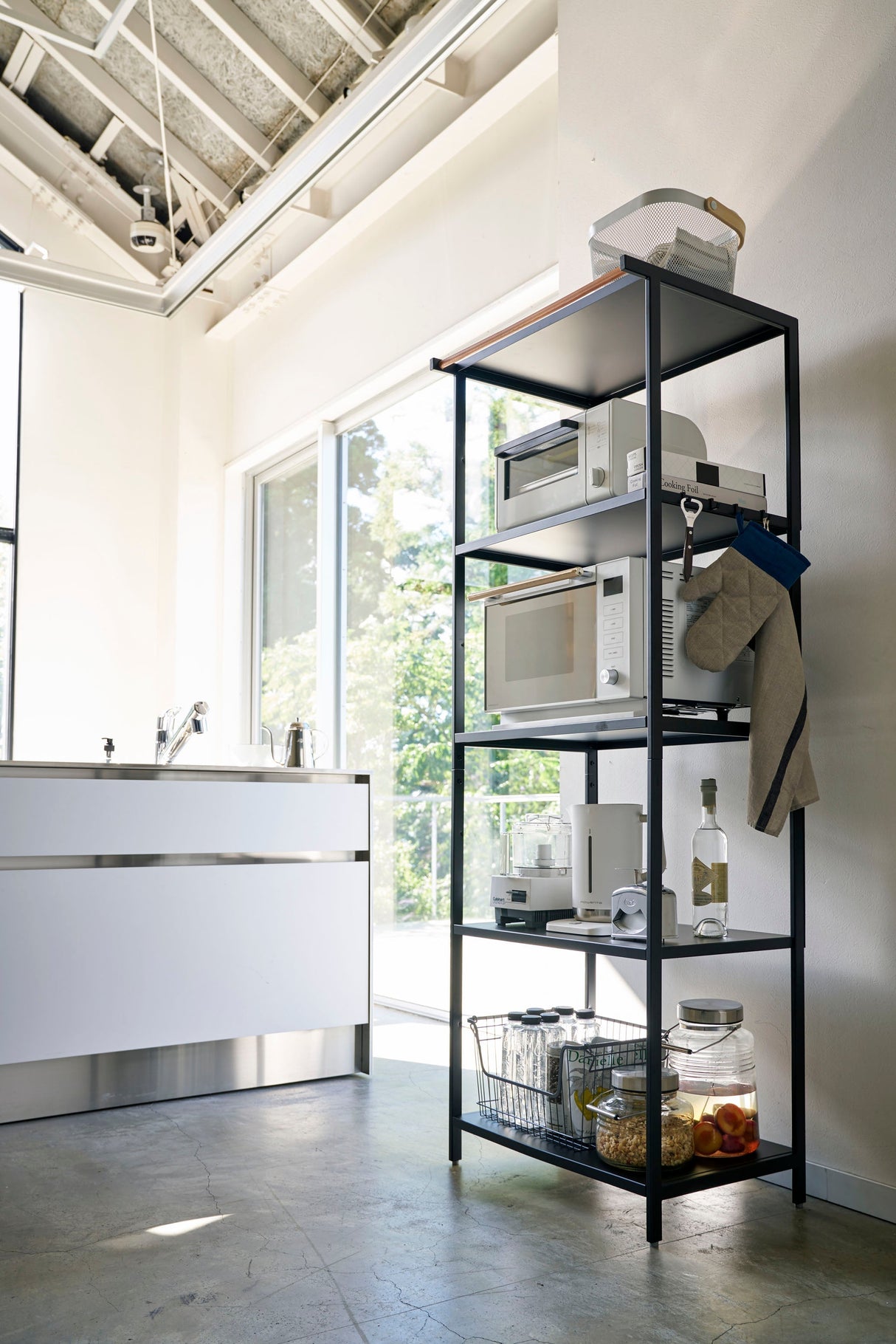 Storage Rack - 67-Inch (Fridge) (67" H) - Steel