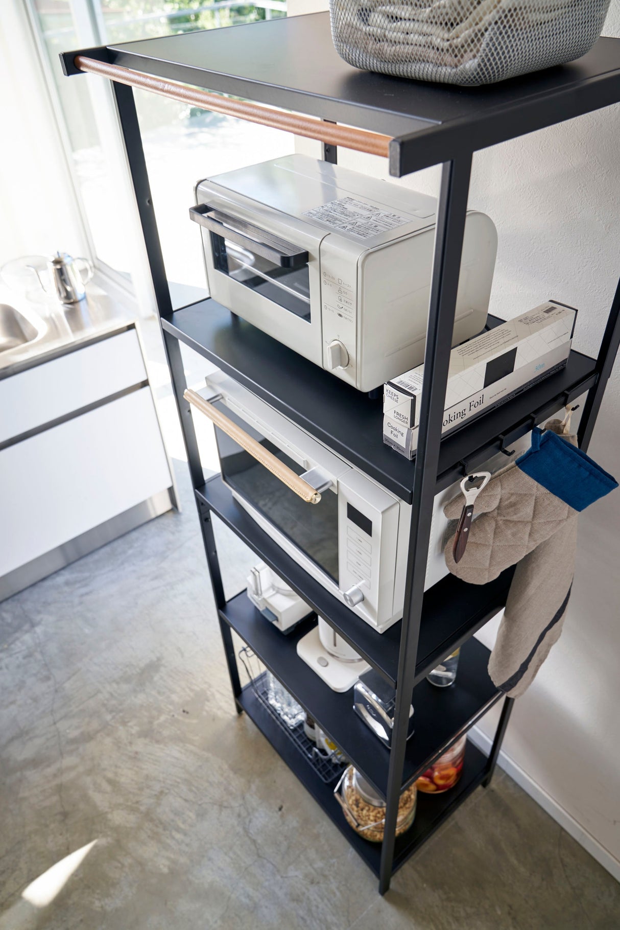 Storage Rack - 67-Inch (Fridge) (67" H) - Steel