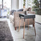 Storage Table - Tall (23" H) - Steel + Wood